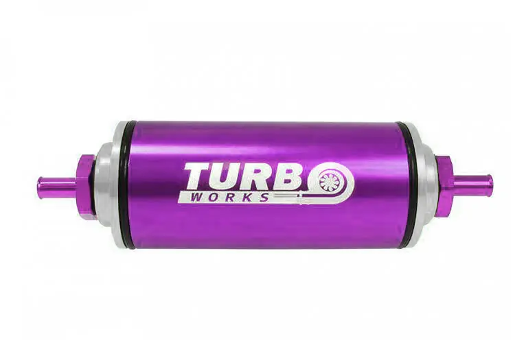 Już w sprzedaży - Filtr paliwa TurboWorks 8,6mm Fioletowy
