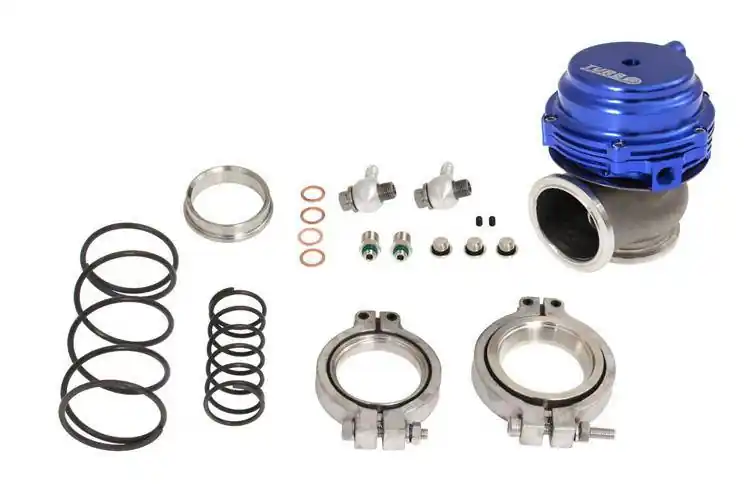 Wastegate zewnętrzny TurboWorks 44mm 1.6 Bar V-Band Niebieski | Oszczędź teraz