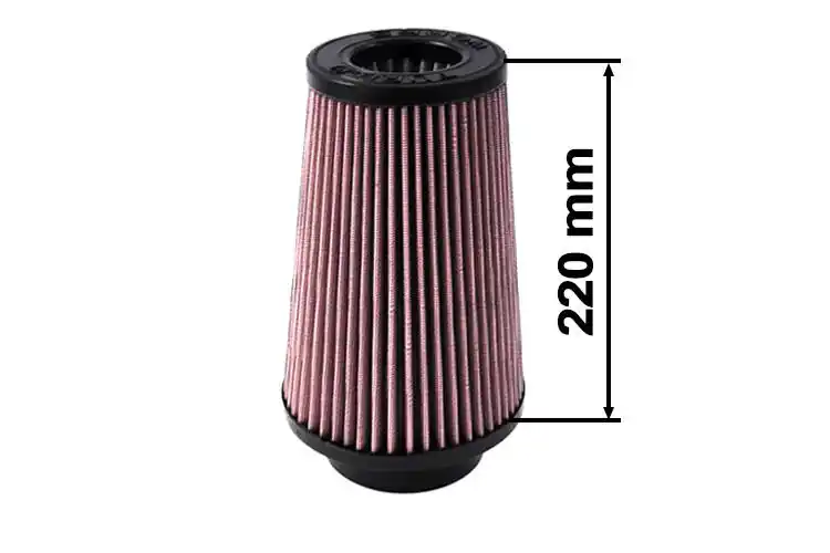 Filtr stożkowy TurboWorks H 220mm OTW 101mm Fioletowy - Kup dziś