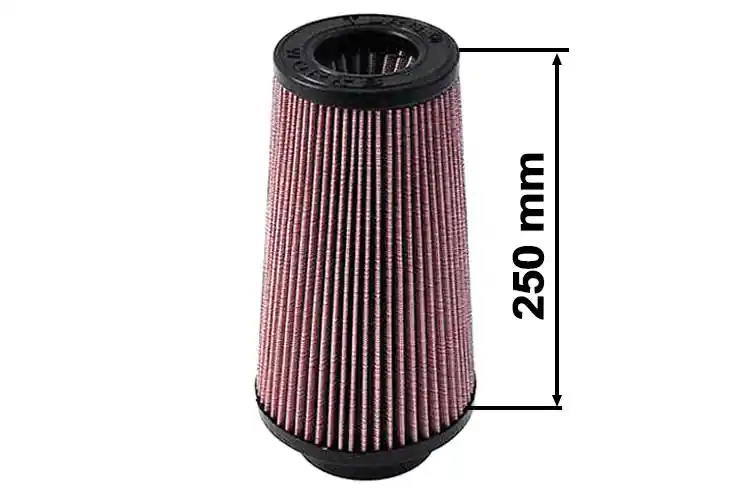 Jakość premium | Filtr stożkowy TurboWorks H 250mm OTW 89mm Fioletowy