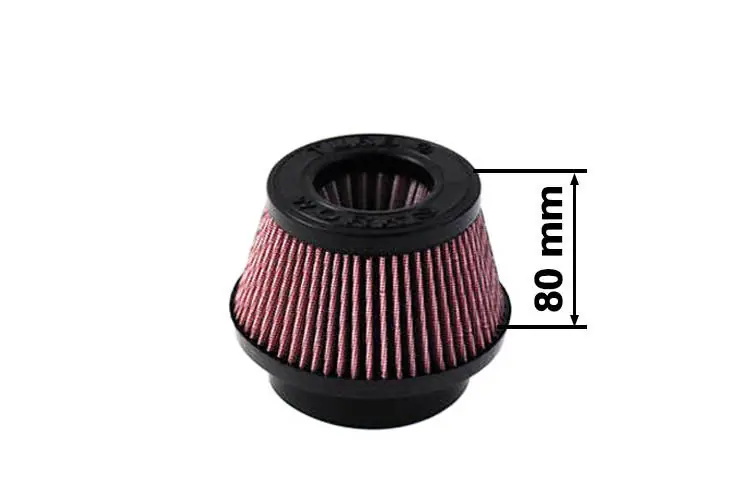 Tylko kilka sztuk - Filtr stożkowy TurboWorks H 80mm OTW 101mm Fioletowy