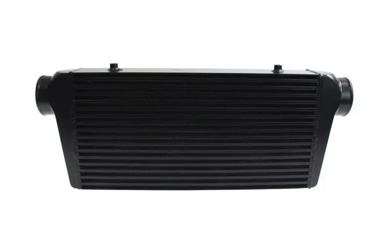 Intercooler TurboWorks 600x300x100 wejście 4" Bar and Plate Czarny | Wybór klientów