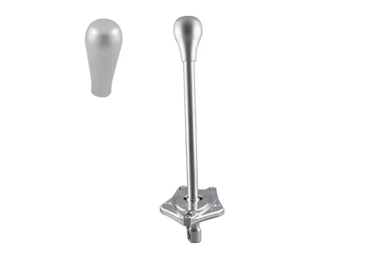 Short Shifter BMW E90 E82 Long Silver Knob Aluminum - Najwyższa jakość
