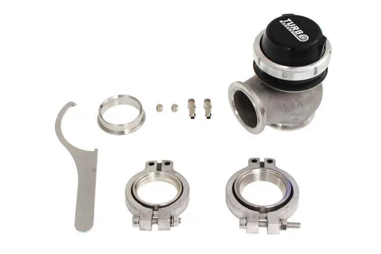 Cena po obniżce - Wastegate zewnętrzny TurboWorks 45mm 0.5 Bar V-Band Czarny