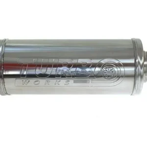 Zostało kilka sztuk | Tłumik Środkowy 3,5" (89mm) TurboWorks RS 304SS 450mm