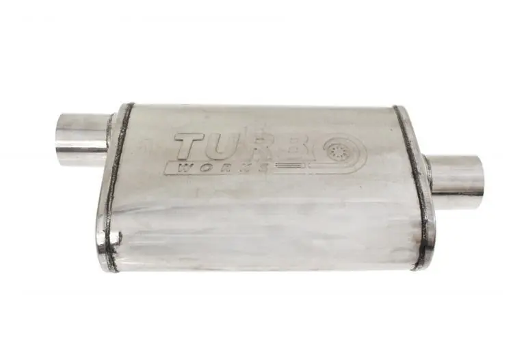 Tłumik Środkowy Komorowy 2,5" (63mm) TurboWorks 304SS 355mm - Wygodne zakupy