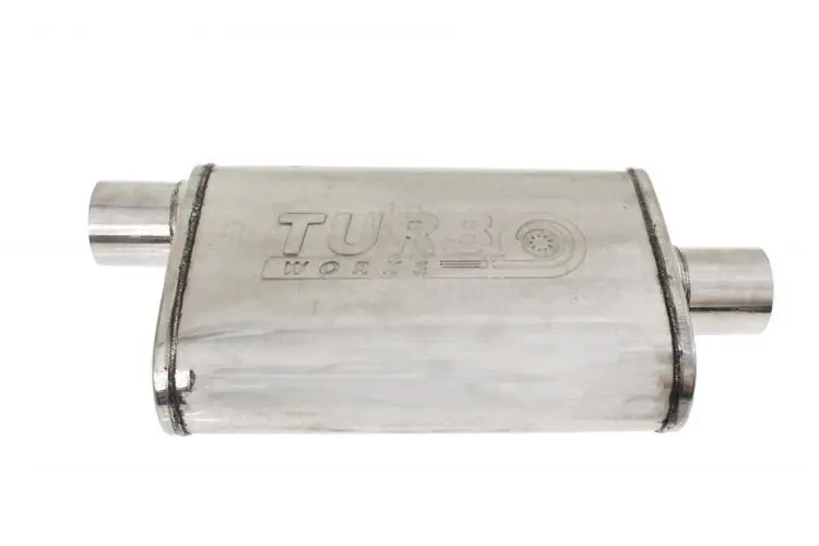 Bestseller - Center Chamber Silencer 2.75" (70mm) TurboWorks 304SS 355mm