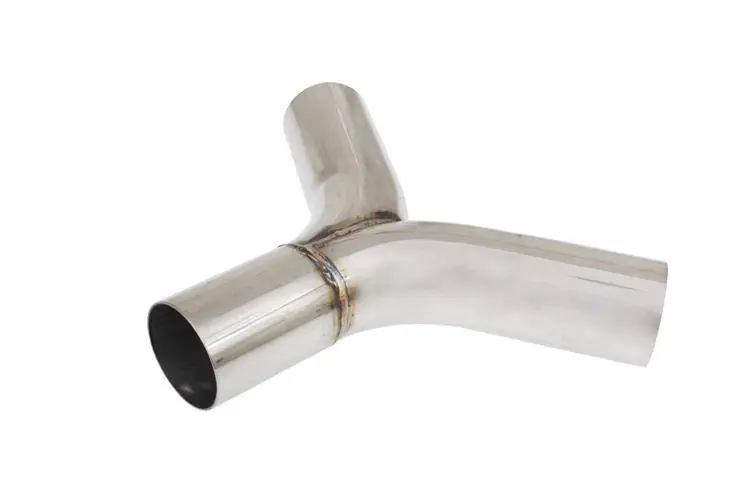 Y-Pipe exhaust collector 120deg 63/70mm 304SS - Zamów dziś