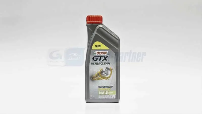 OLEJ SILNIKOWY 10W-40 1L BENZYNA/DIESEL CASTROL GTX ULTRACLEAN - Już w sprzedaży