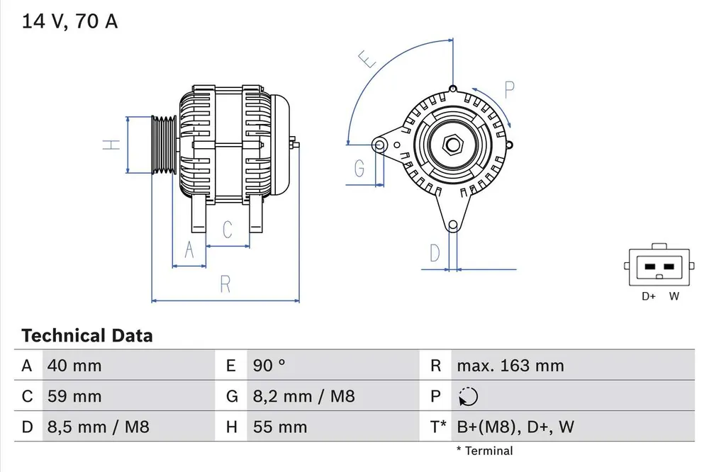 ALTERNATOR - Produkt premium