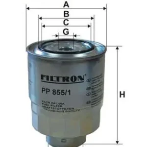 FILTR PALIWA HONDA ACCORD VIII, CIVIC VIII, CR-V III, TOYOTA AURIS, AURIS | Produkt polecany