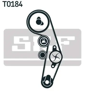 ROZRZĄD KPL. + POMPA WODY AUDI, SEAT, SKODA, VW A2 (8Z0), AROSA, IBIZA IV (6L1), FABIA - Jakość premium