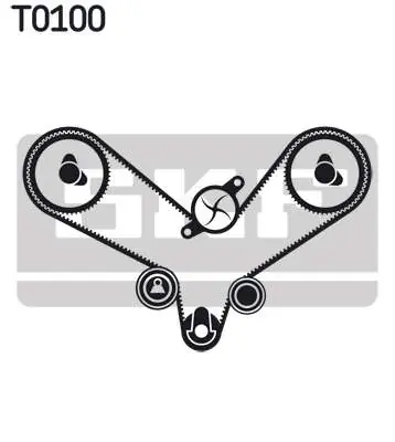 ROZRZĄD KPL. + POMPA WODY AUDI 80 (8C, B4) / 80 AVANT (8C, B4), A4 (8D2, B5) / A4 AVAN - Nowa pozycja w ofercie
