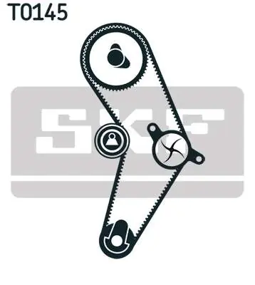 ROZRZĄD KPL. + POMPA WODY FIAT, LANCIA PALIO, PANDA, PUNTO, SEICENTO, UNO, Y - Oferta specjalna