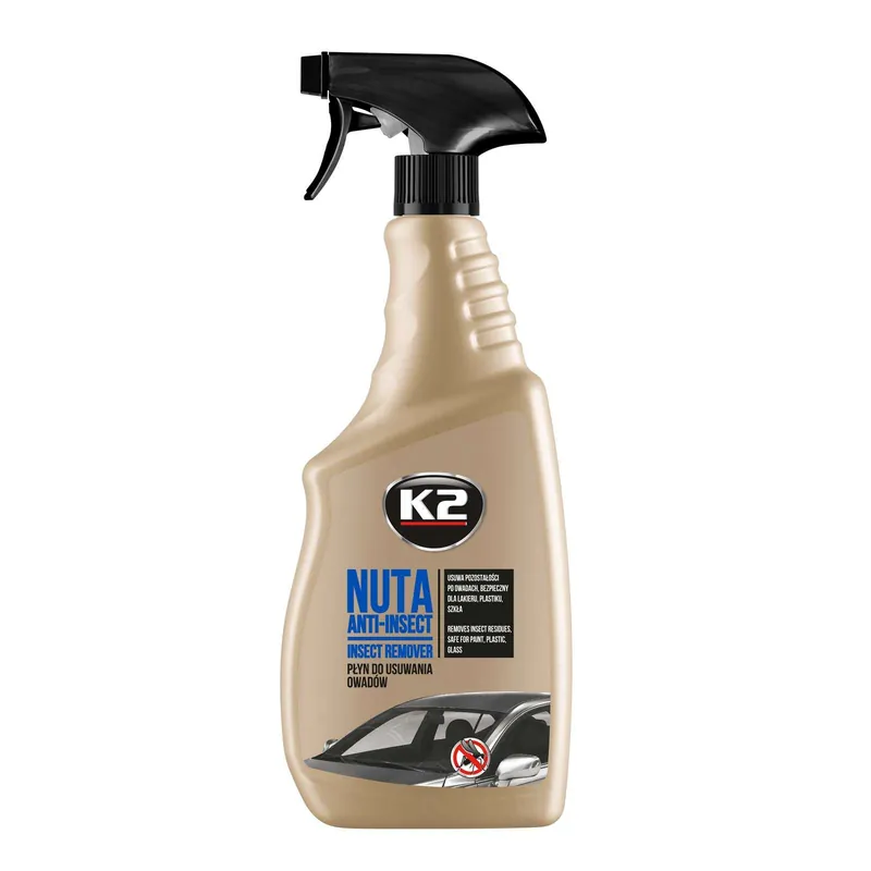 Prosto od producenta - PREPARAT DO USUWANIA OWADÓW Z SZYB I LAKIERÓW ATOMIZER 700ML NUTA INSECT INSEKT