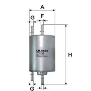 Nowy produkt - FILTR PALIWA - BENZYNA AUDI A4 1.8T 11/00-->9/08