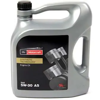 Jakość premium - OLEJ SILNIKOWY 5W-30 5L FORD XR MOTORCRAFT NORMY A5/B5 A1/B1 SM/CF GF-4