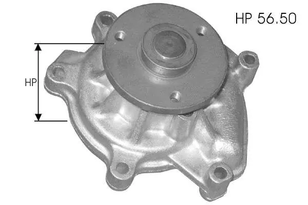 Nowość w asortymencie - POMPA WODY TOYOTA YARIS (_CP10) 1.0 16V 04.99-