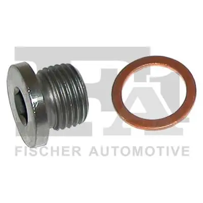 KOREK SPUSTOWY OLEJU, M16x1.5x12mm + USZCZELKA, OPEL OMEGA B | Hit sprzedaży