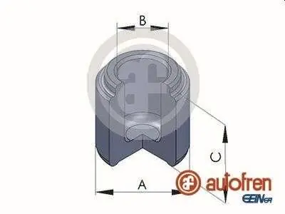 TŁOCZEK ZACISKU HAM.MAZDA 323 98-,TOYOTACOROLLA 92-02 /ŚR.54 WYS.49,5/ PRZÓD | Oferta