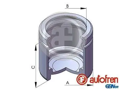Bezpośrednio od producenta - TŁOCZEK ZACISKU HAM.FORD FOCUS 04- TYŁ /SYS.ATE/ 57X55.5