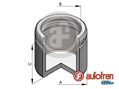 Nowość w ofercie - TŁOCZEK ZACISKU HAM.AUDI A4/A6 04- BMW (E39,E60) PRZÓD /60X55.60/