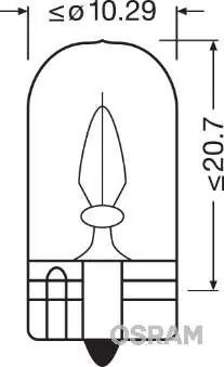 ŻARÓWKA CAŁOSZKLANA 2W 12V W2,1X9,5D - Najwyższa jakość
